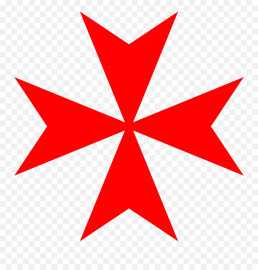 Download Maltese Cross Transparent - Maltese Cross Png,Red Cross Transparent Background