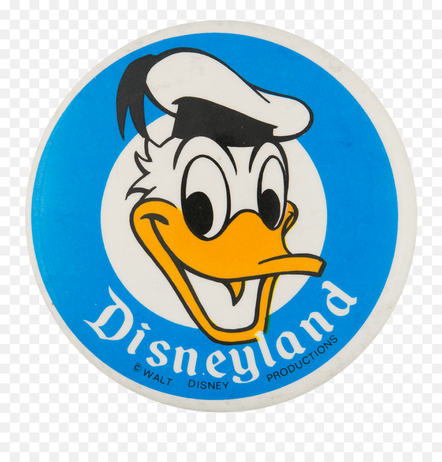 Disneyland Donald Duck Busy Beaver Button Museum - Vintage Donald Duck Transparent Png,Donald Duck Transparent