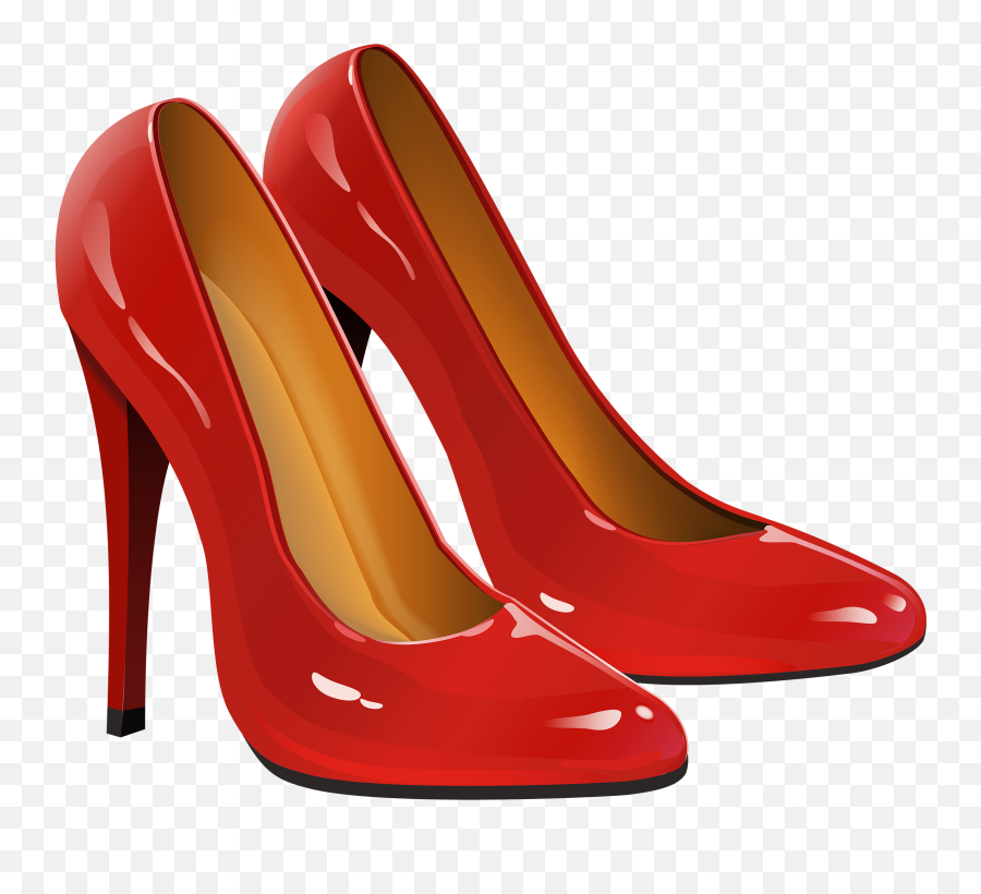 Hd Transparent High Heel - Womens Red Shoe Png,High Heel Png
