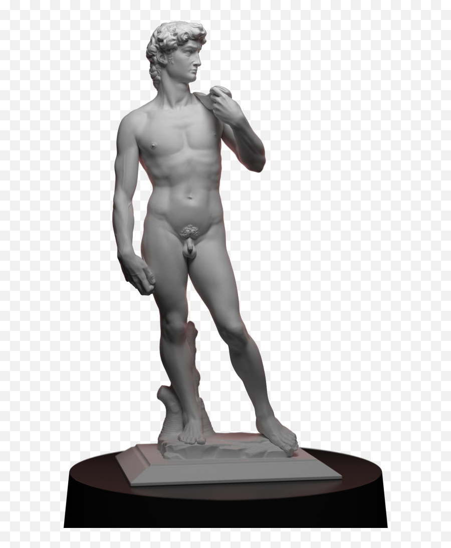 David By Michelangelo - David Sculpture Png,Sculpture Png