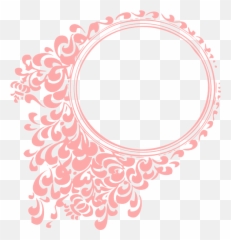 Download Hd Frame Border Round Png - Circle Design