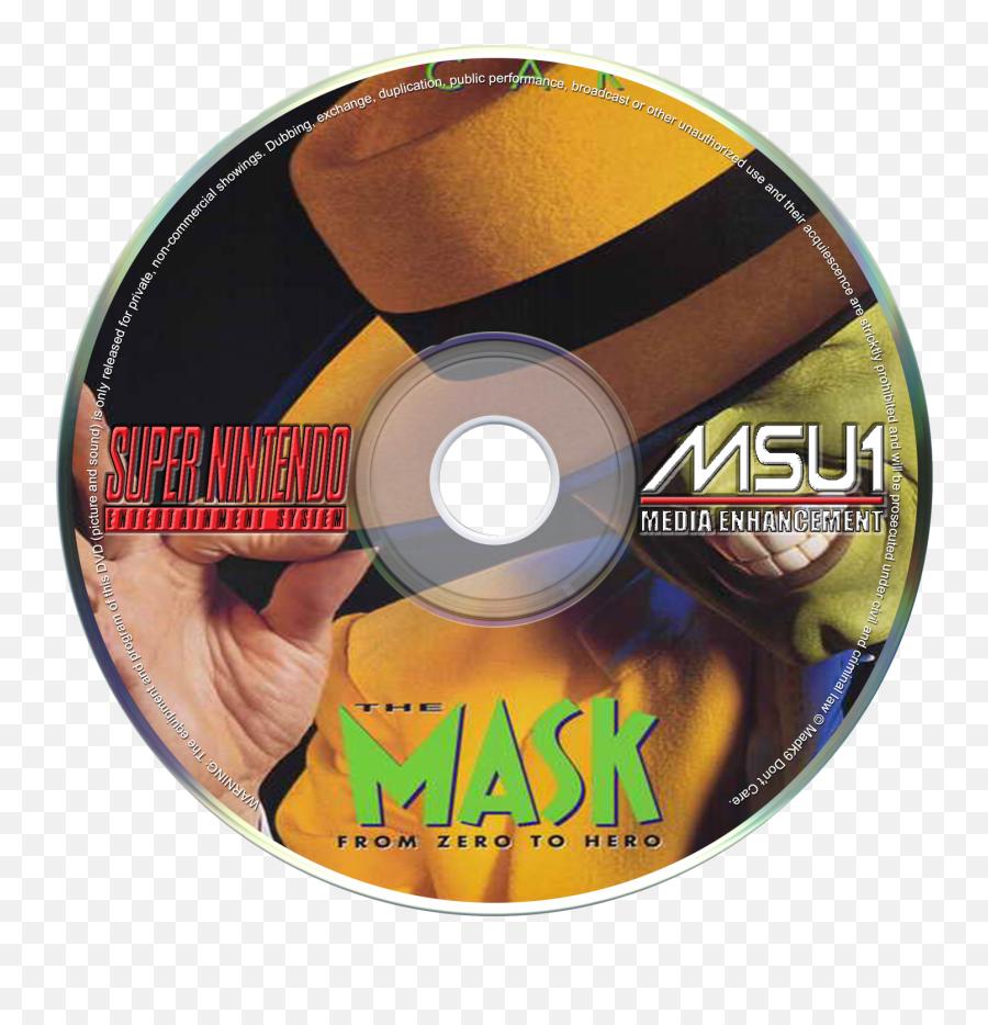 Snes Msu - 1 Cover Art Page 9 Game Media Launchbox Mask Movie Png,Cd Case Png