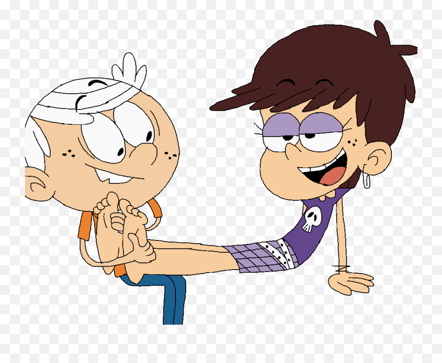 Download I Feel Good Cringe Weird - Loud House Lincoln Loud House Feet Massage Png,Weird Png