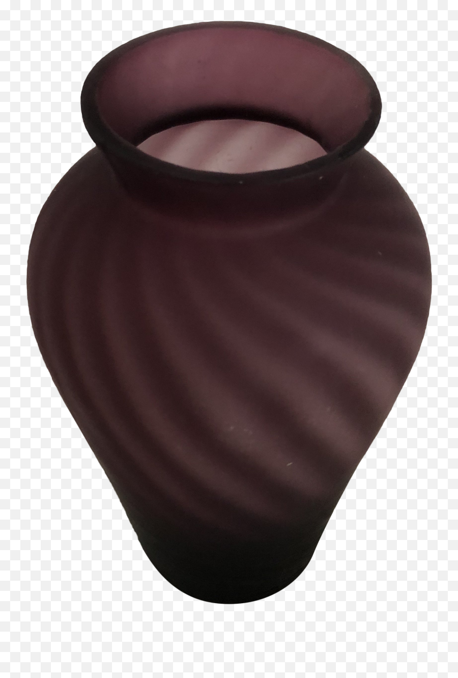 Purple Twist Mist Art Glass Vase - Vase Png,Purple Mist Png