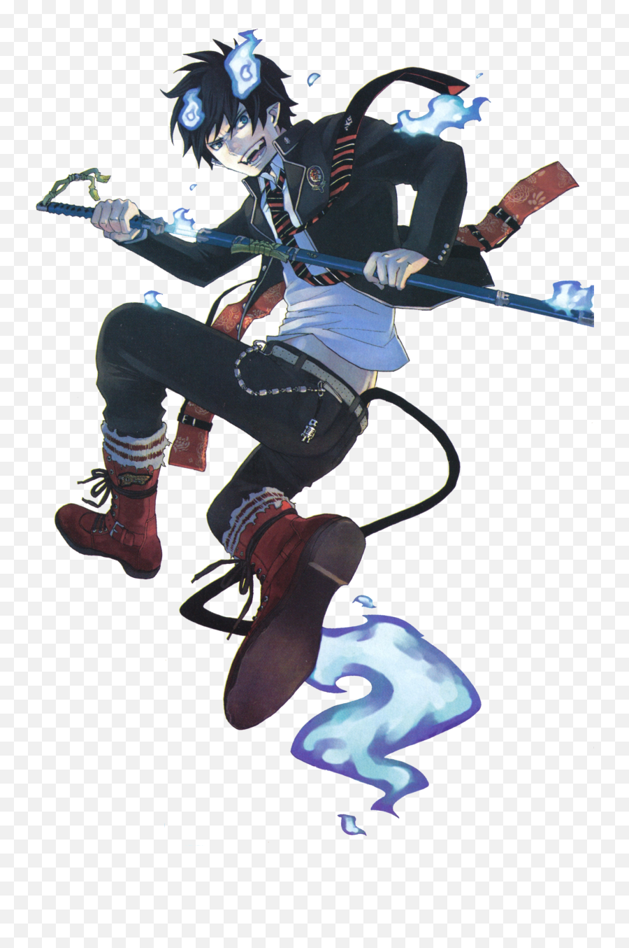 Rin Okumura - Blue Exorcist Rin Png,Rin Okumura Png