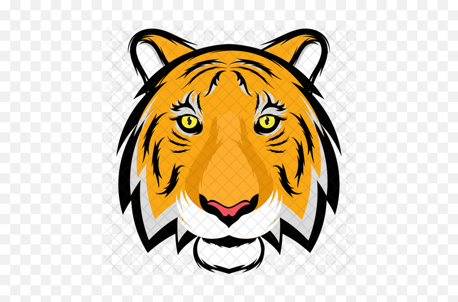 Tiger Face Icon - Clip Art Png,Tiger Face Png