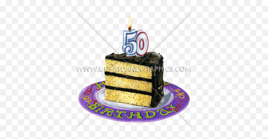 Birthday Cake 50th Production Ready Artwork For T - Shirt 50th Birthday Cake Png,Birthday Candle Transparent Background
