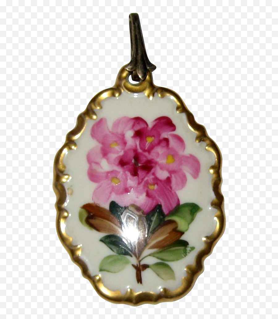 Rosenthal German Porcelain Azalea Or - Locket Png,Azalea Png