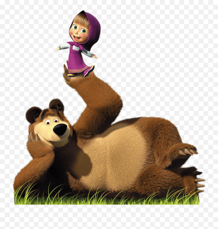 Masha And The Bear Png 3 Image - Masha And The Bear,Masha And The Bear Png