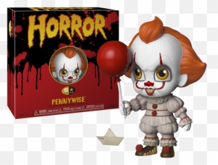 Funko 5 Star Horror Pennywise Vinyl Figure - Funko Prnnywise Png,Pennywise Transparent