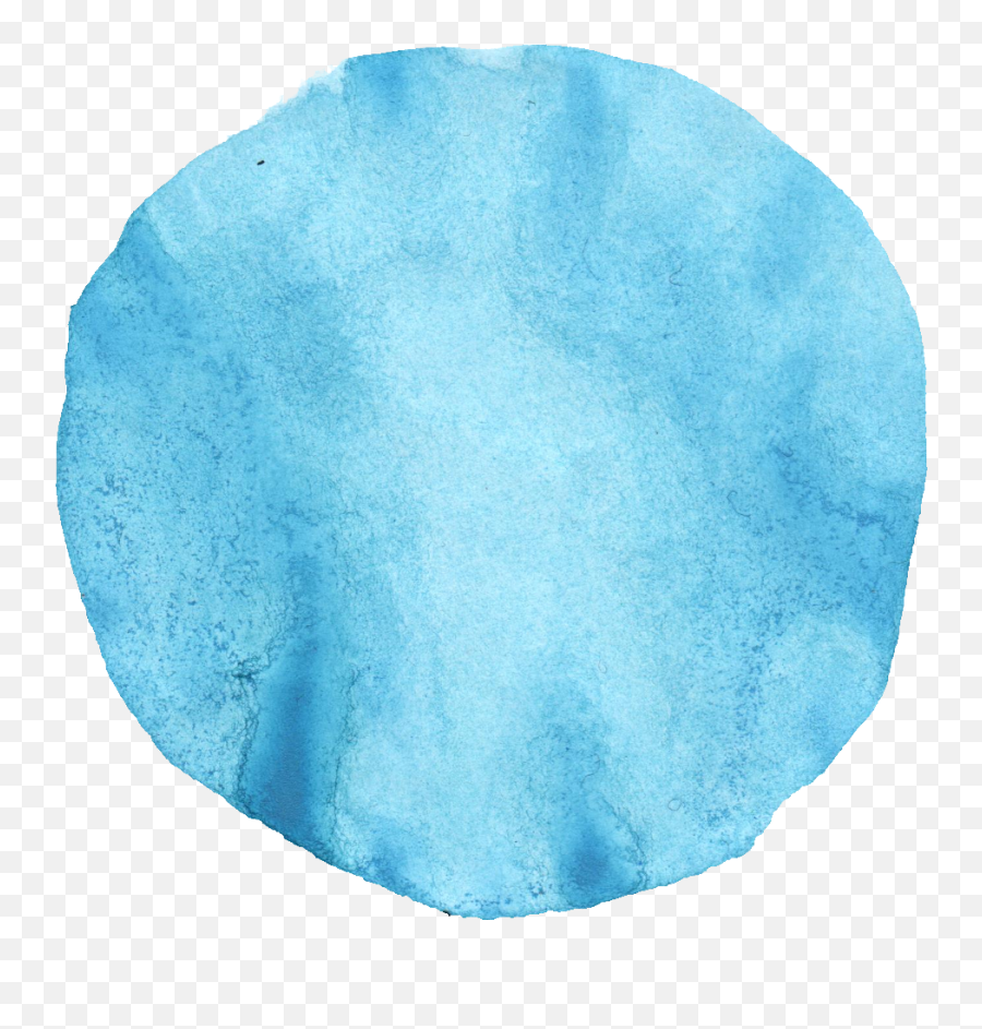 Circle Png Clip Art Transparent - Blue Watercolor Circle Png,Watercolor Circle Png
