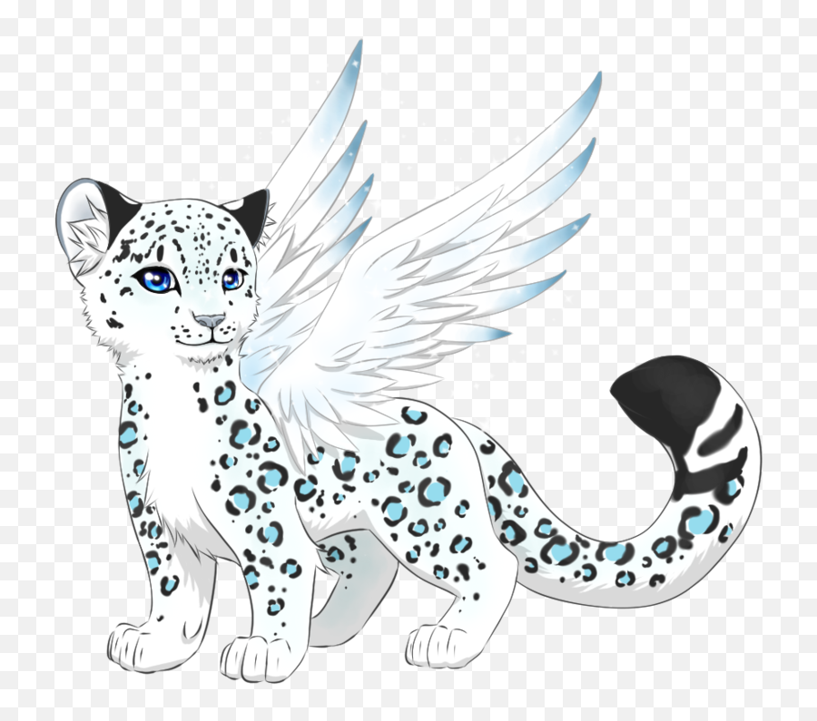 Snow Leopard Tattoo - Baby Snow Leopard Drawing Png,Snow Leopard Png