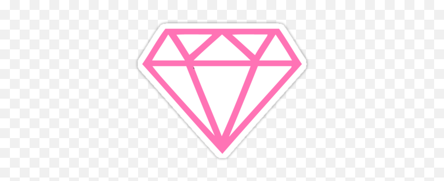 Pink Diamond Sticker - Pink Diamond Sticker Png,Pink Diamond Png