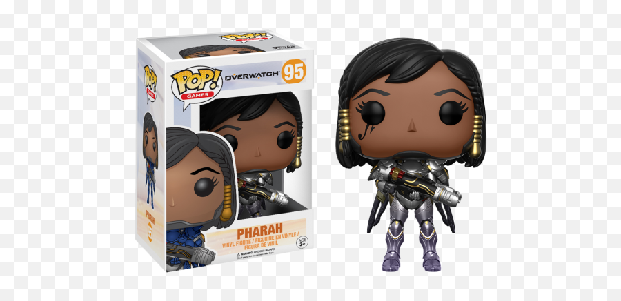 Funko Vinyl Titanium Pharah - Overwatch Funko Pop Png,Pharah Transparent