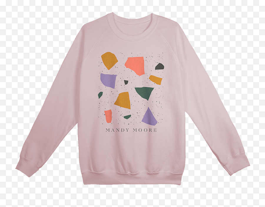 Terrazzo Crewneck Sweatshirt Png Mandy Rose