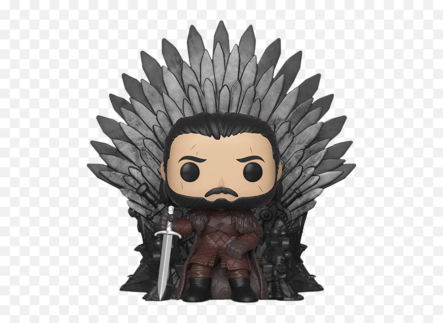 Jon Snow - Daenerys Iron Throne Funko Png,Jon Snow Png