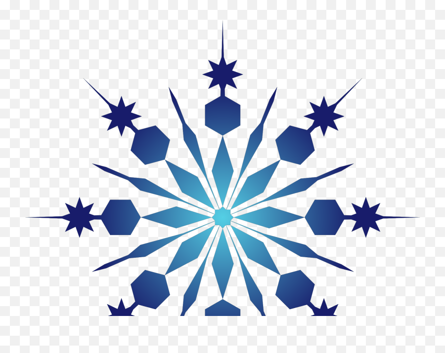 Snowflake Svg Vector Clip Art - Svg Clipart Winter Clip Art Snowflake Png,Snowflake Clipart Png