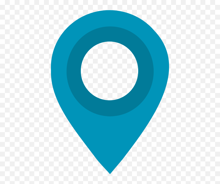 Location Icon In Blue Colour Full Size Png Download Seekpng - Blue Location Symbol Png,Colour Png