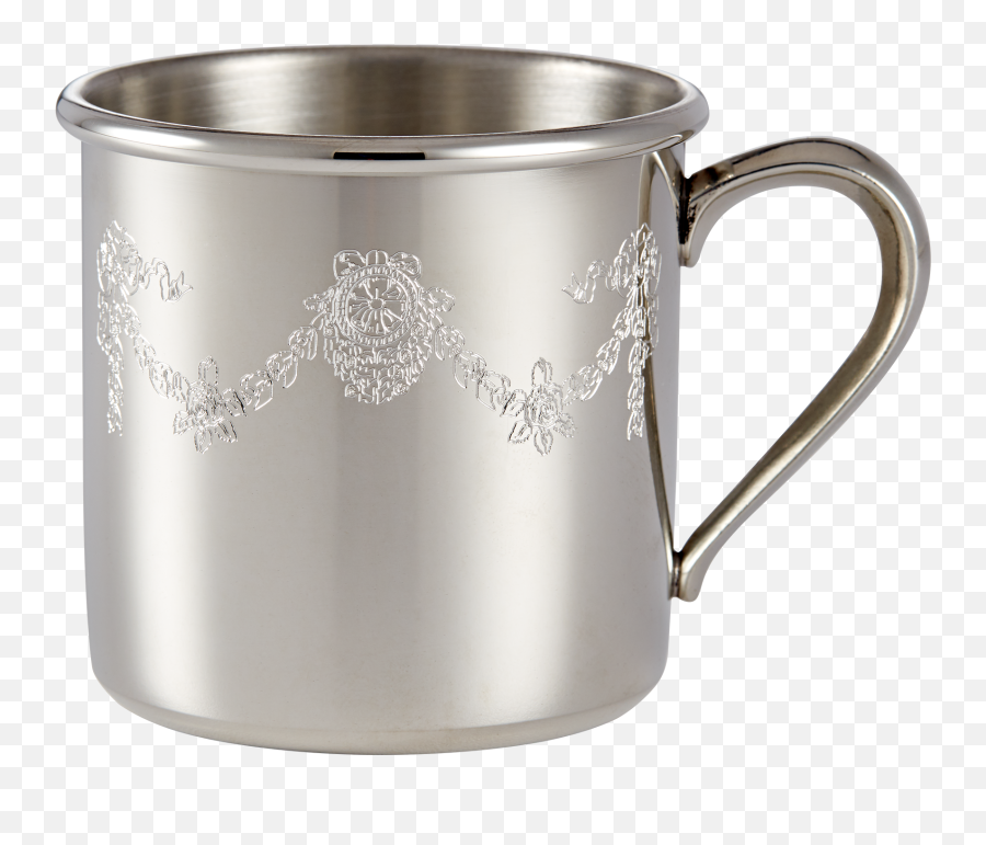 Salisbury Pewter North Portal Scrollwork Baby Cup - Mug Png,Scrollwork Png