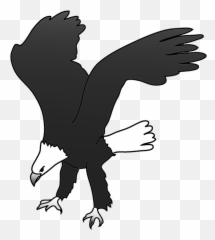 Download Hd Eagle Silhouette Clip Art Transprent Png Free - New Landing Clipart