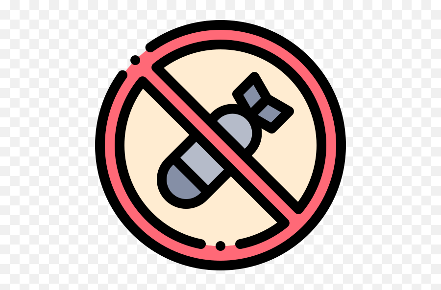 No Missile - Free Signs Icons Do Not Touch Vector Png,Missile Png
