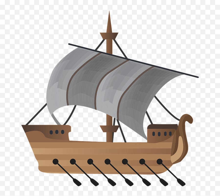 Sailboat Ship Rowing - Free Vector Graphic On Pixabay Boat Png,Row Boat Png