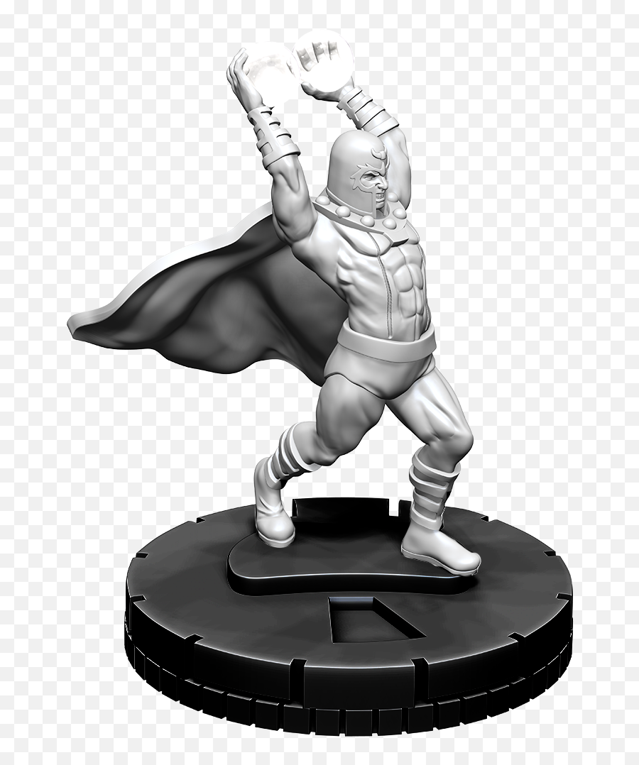 Marvel Heroclix Deep Cuts Unpainted Miniatures Magneto Png