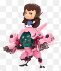 Official Overwatch Dva With Meka Cute But Deadly Medium Figure Collectible Ebay - png