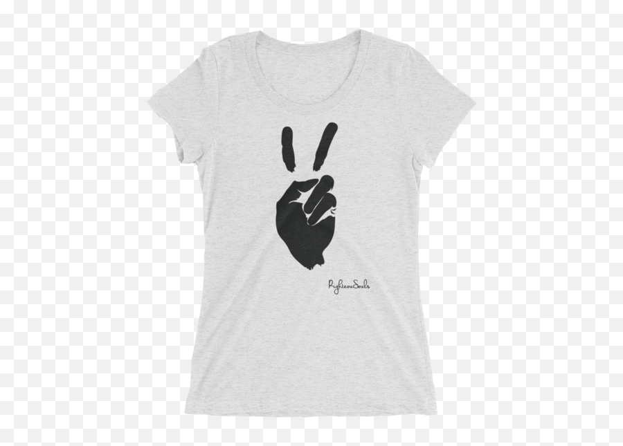 Peace Sign Hand Png - Womenu0027s 2 Finger Peace Tee Snarky,Peace Sign Hand Png