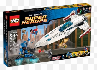 Darkseid Invasion - Lego Dc Comics Super Heroes Kubiki Lego Green Arrow Sets Png,Darkseid Png