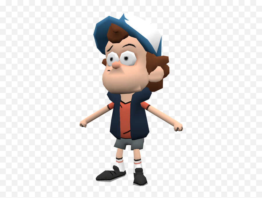 Mobile - Disney Xd Grand Prix Dipper Pines The Models Models Resource Png,Dipper Pines Png