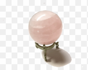 Crystal Ball - Rose Quartz Solid png