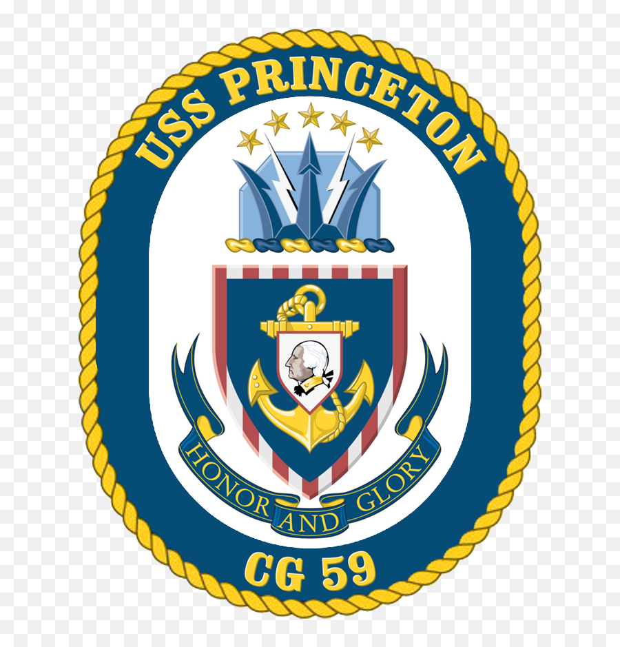 Fileuss Princeton Cg - 59 Crestpng Wikimedia Commons Uss New York Crest,Princeton Logo Png