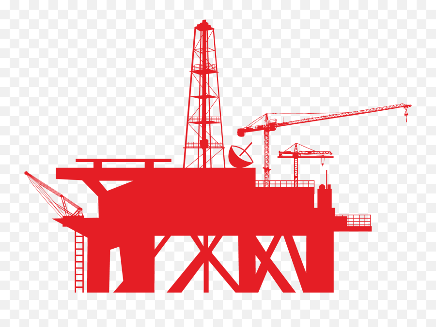 Oil Platform Vector Png - Texas Oil Derrick Outline,Oil Rig Png