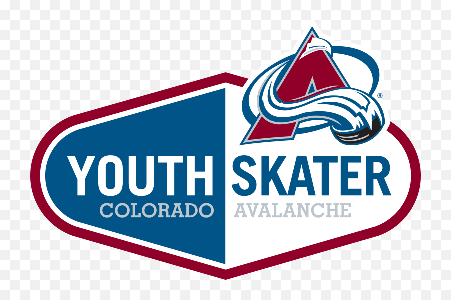 Colorado Avalanche Youth Skater - Colorado Avalanche Png,Colorado Avalanche Logo Png