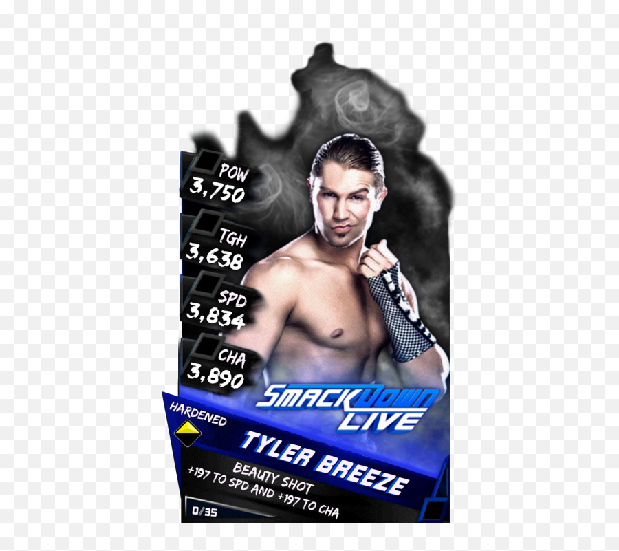 Tyler Breeze - Dolph Ziggler Wwe Card Png,Tyler Breeze Png