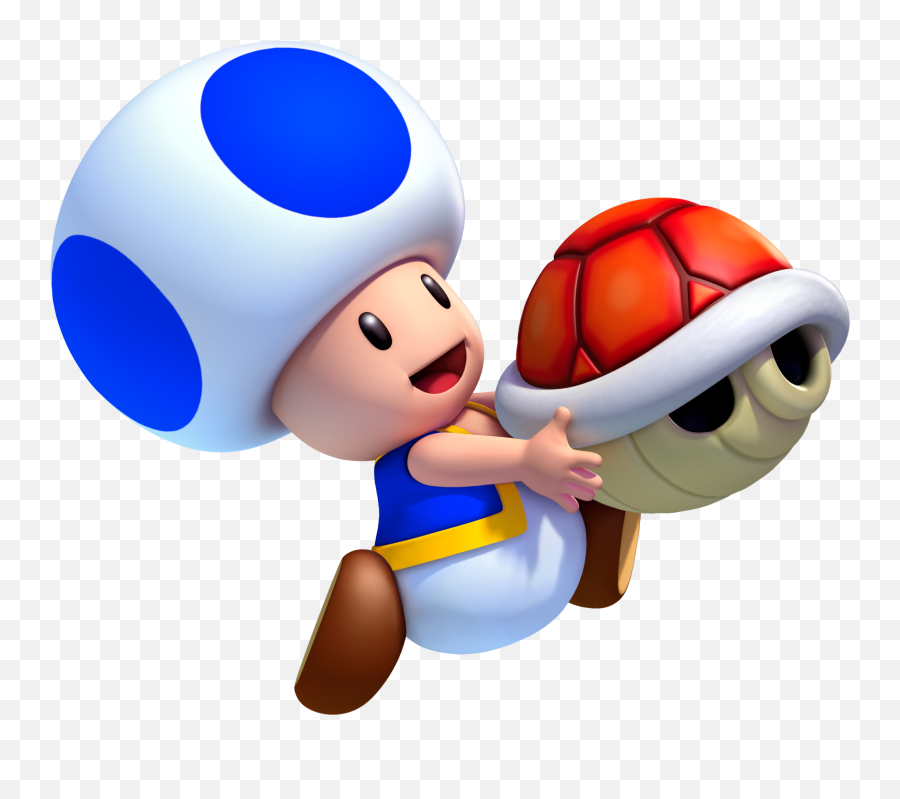 Blue Toad - Toad Mario Png,Toad Transparent