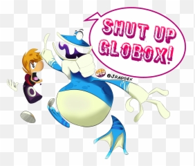 Rayman - SHUT UP GLOBOX by Jradgex on Newgrounds Fictional Character png