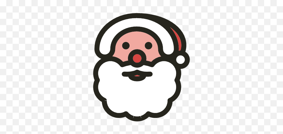 Holidays Santa Claus Icon Png Happy