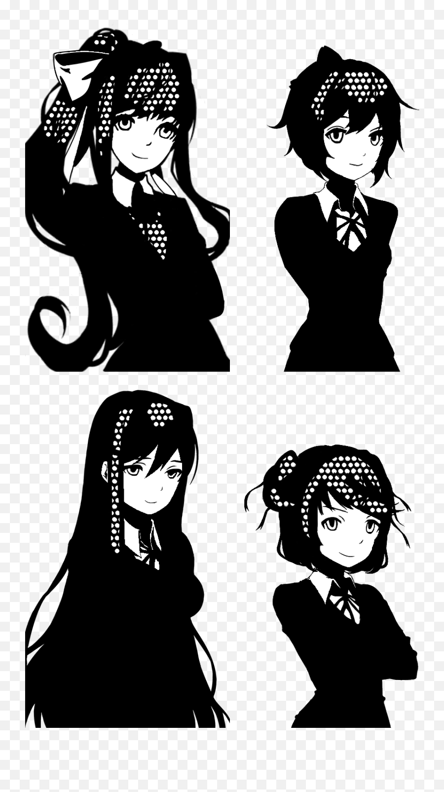 Doki Literature Club Confidant Artwork Persona5 - Persona 5 Joker Fanart Png,Doki Doki Literature Club Logo Png