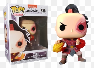 Avatar The Last Airbender - Zuko Pop Vinyl Figure Funko Pop Avatar The Last Airbender Png,Aang Png