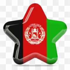 Afghanistan Flag Simple Icon - Venezuela Star png
