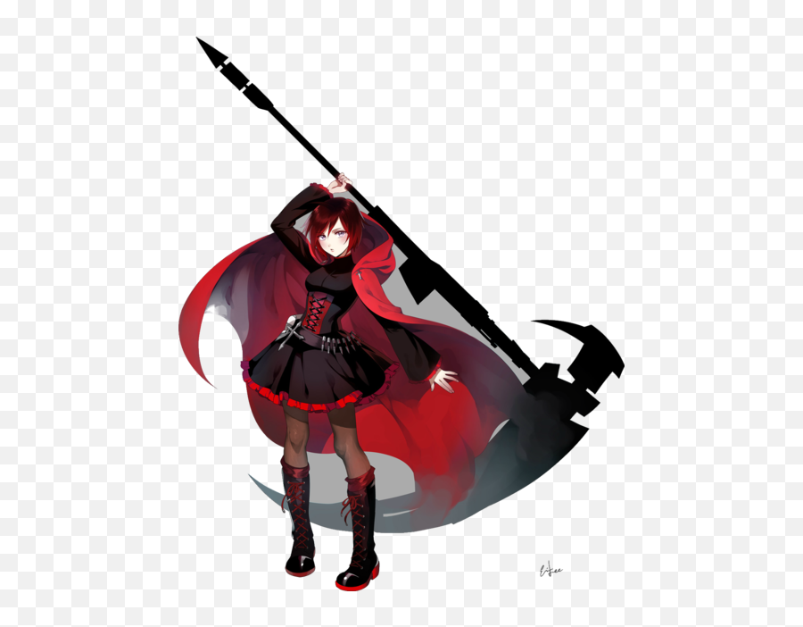 Ruby Rose Png Transparent Images - Rwby Ruby Rose Png,Rwby Png