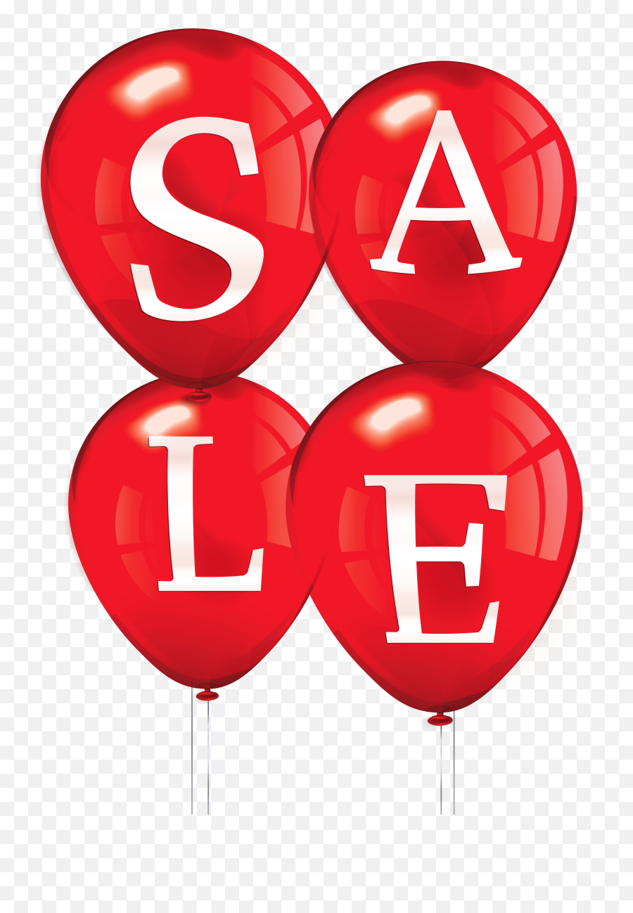 Sale Balloons Png Clipart Picture - Sale Women Ladies Balloon,Real Balloons Png