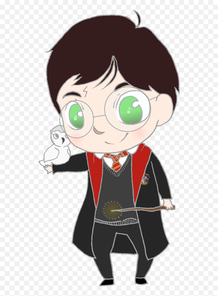 Download Harry Potter Clip Art - Harry Potter Cartoon Drawing Png,Harry Potter Transparent