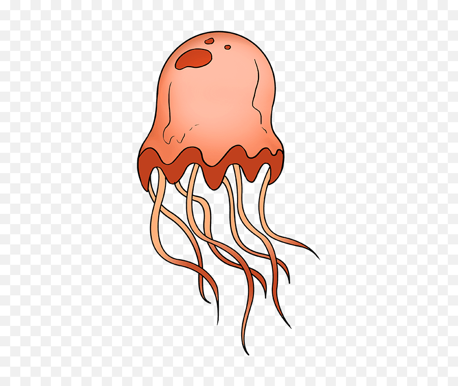 Easy Drawing Guides Png Transparent Jellyfish