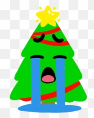 Treesob - Discord Emoji Christmas Flushed png