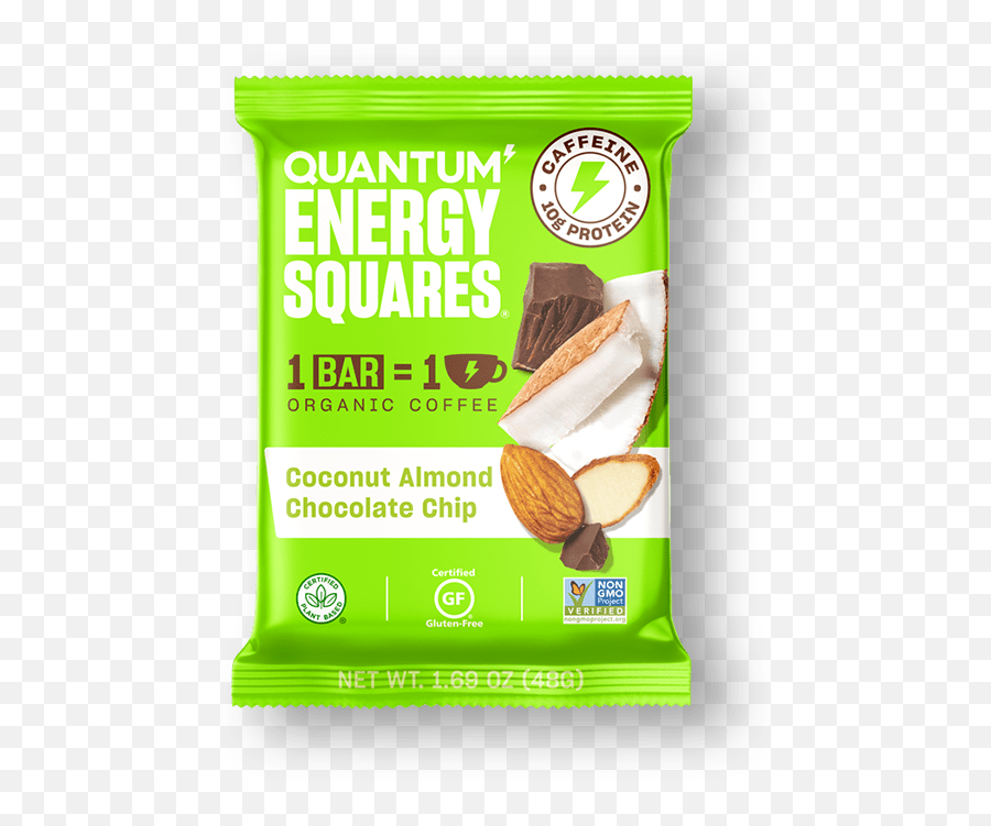 Quantum Energy Squares - Peanut Butter Png,Green Icon With 3 Bars