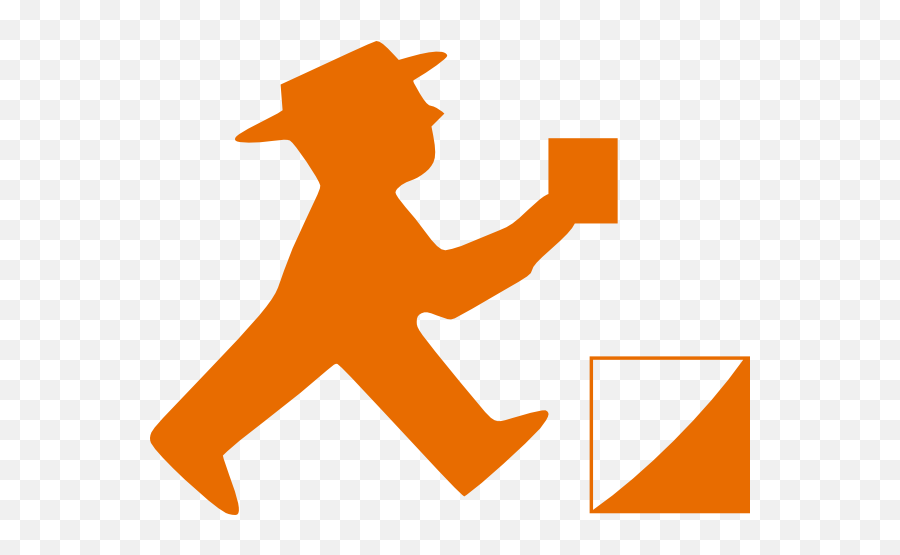 Download Hd How To Set Use Burnt Orange Man Icon Png - Ampelmännchen Png,Orange Person Icon
