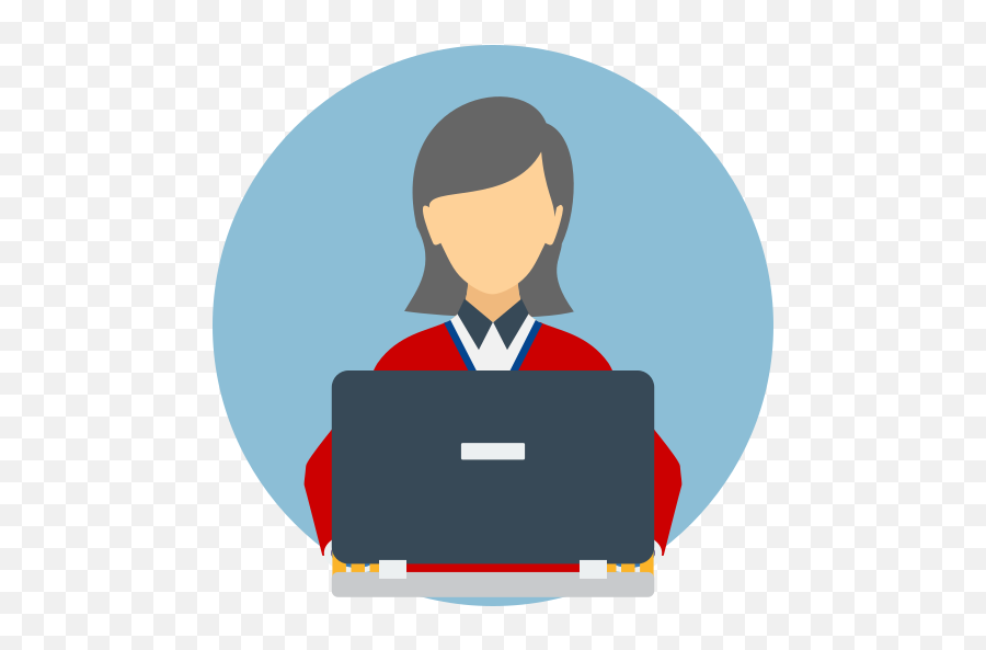 Edu Support - Girl Speech Images Icon Png,Working Woman Icon